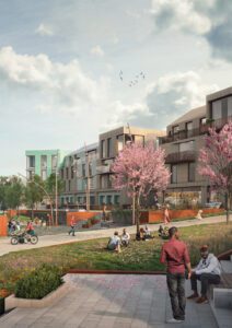 Langarth Square Cgi