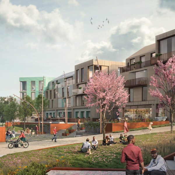 Langarth Square Cgi