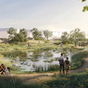 Langarth Northern Ponds Render 1 Scaled