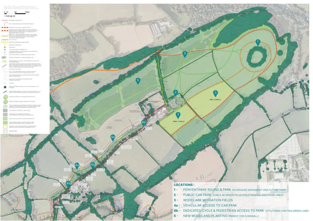 Langarth Governs Park Incl. Sang Site Plan 1024x724