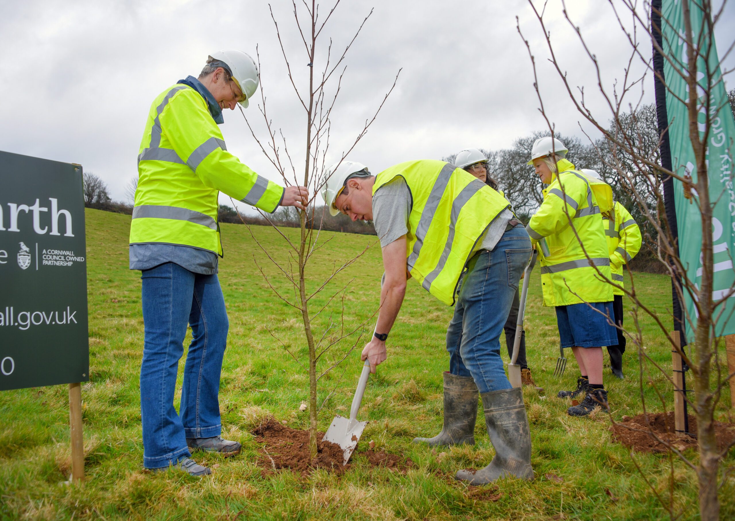 Work begins on planting up to 10,000 trees in Governs Park