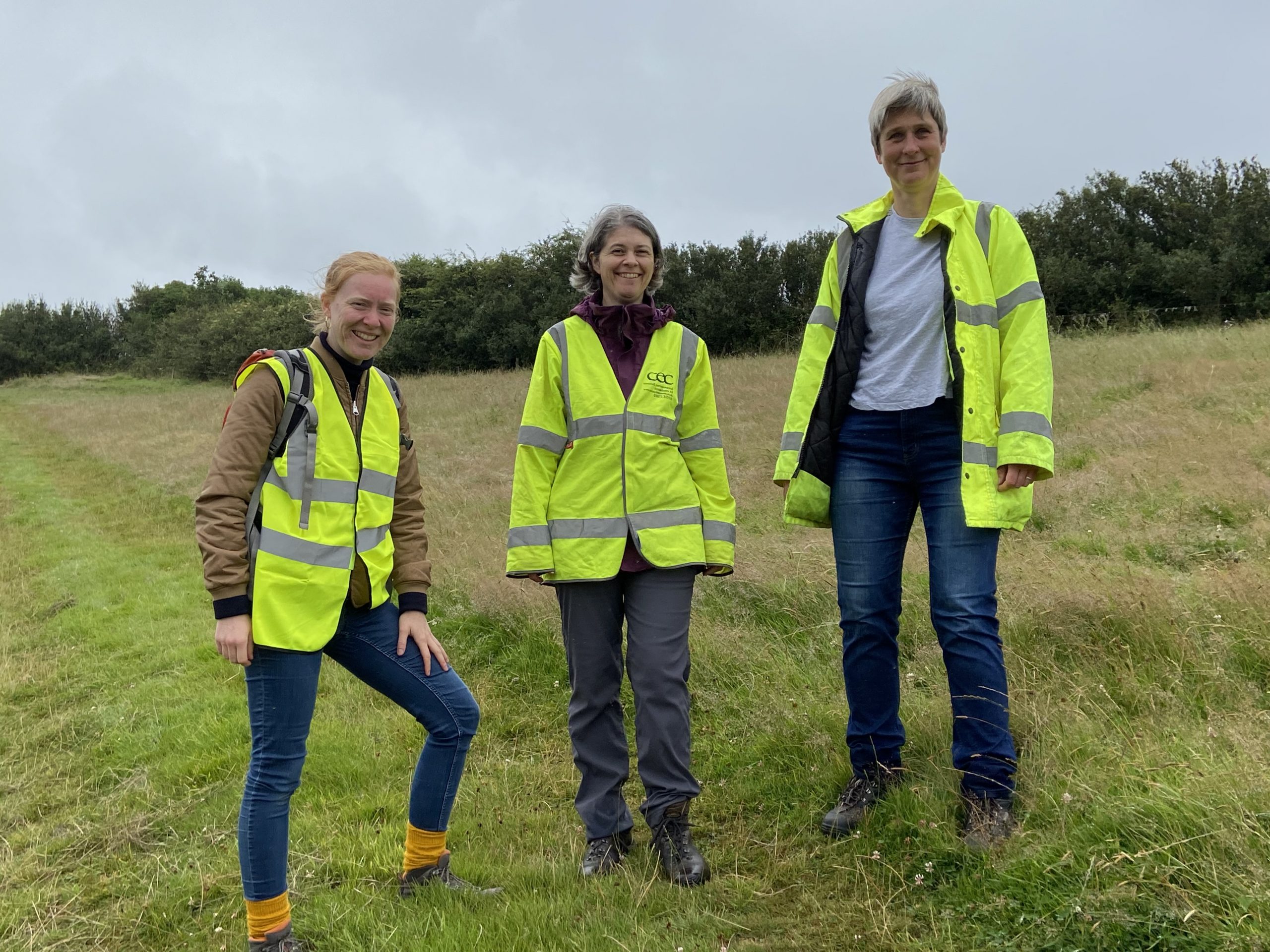 Building with Nature Director visits Langarth Garden Village