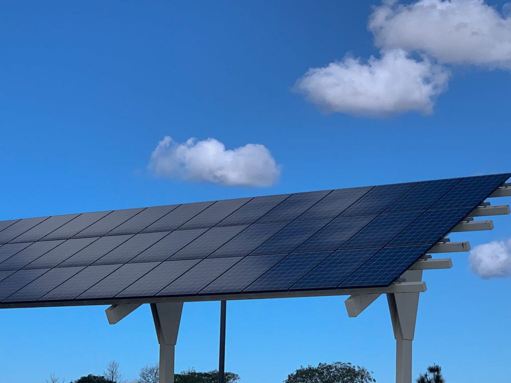 sustainable developlment blog solar panels on roof