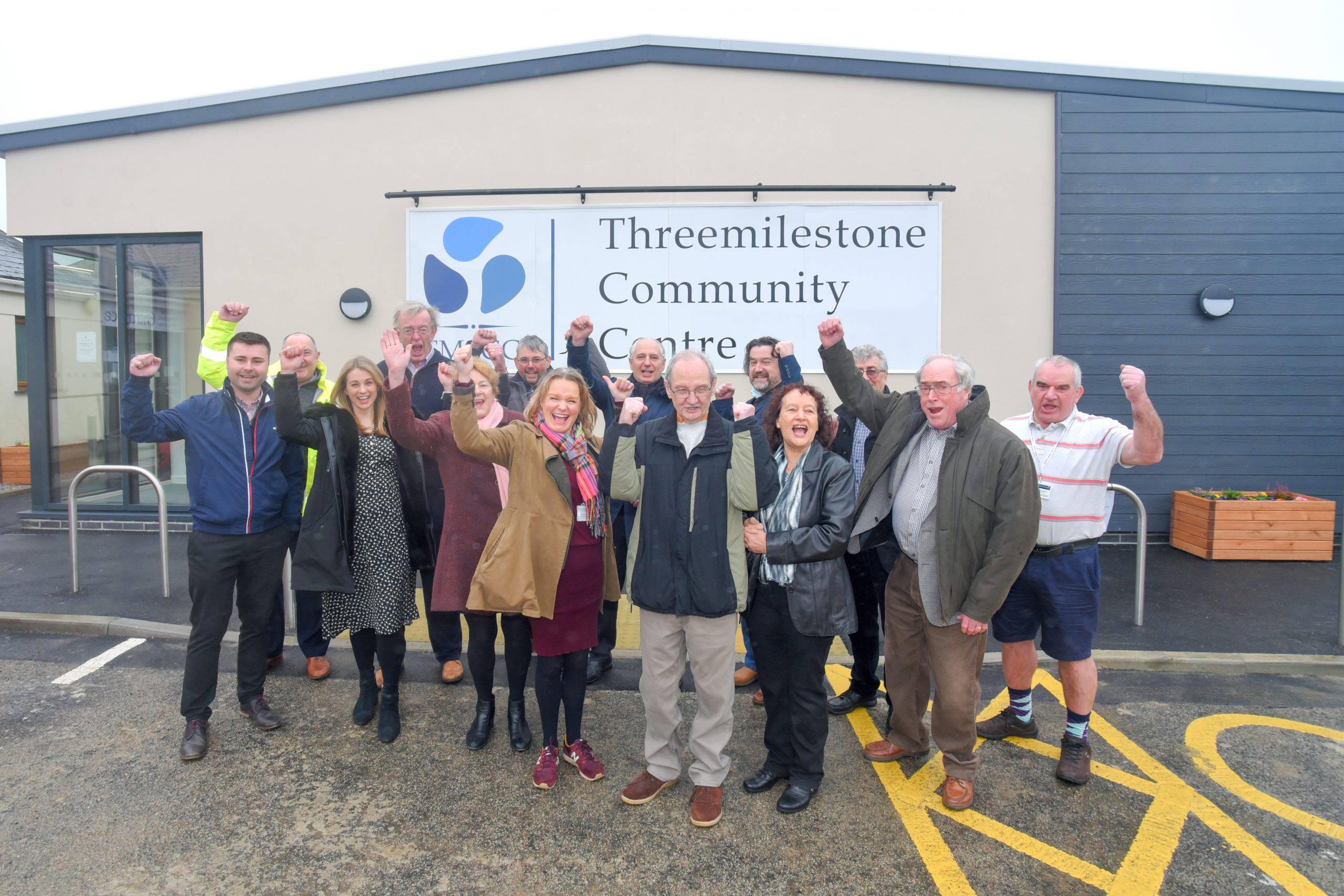 Red letter day as Threemilestone celebrates completion of new Community Centre extension